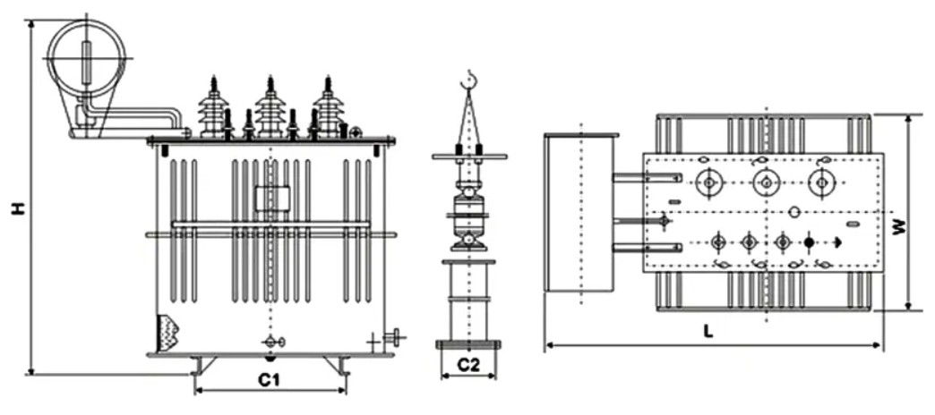 33 KV Transformer Structure 33 KV Transformer Structure