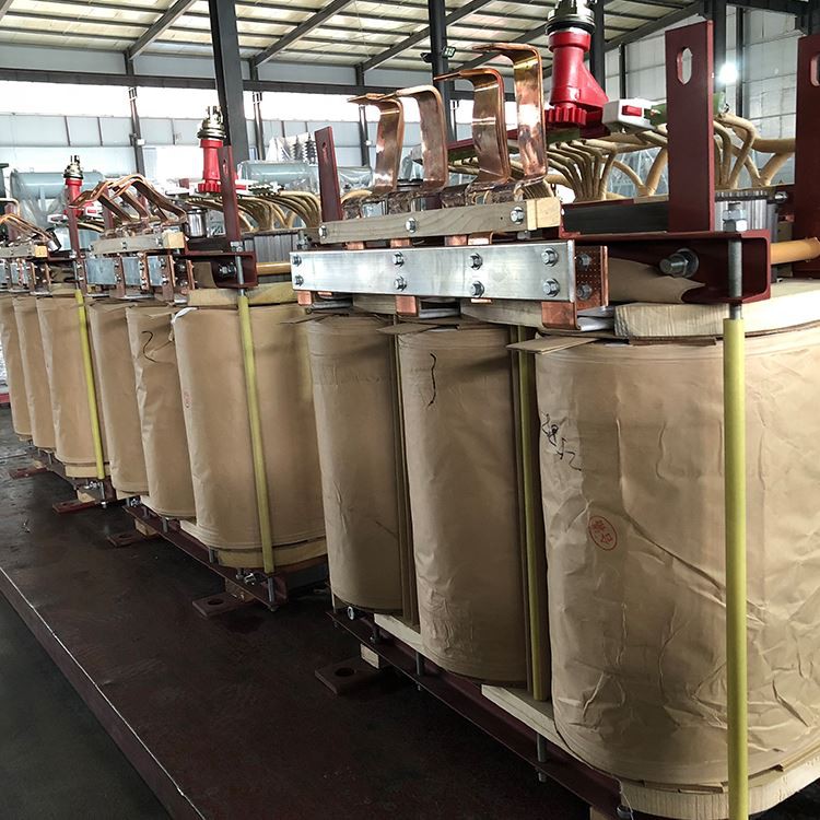 What material is the oil immersed transformer winding?