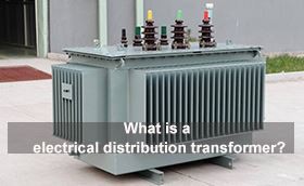 What is a electrical distribution transformer?