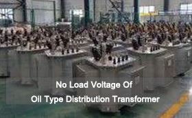 No Load Voltage Of Oil Type Distribution Transformer