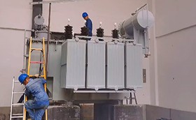 One 12500 KVA And One 8000 KVA Transformer Were Installed