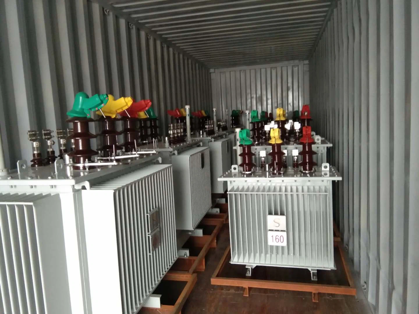 8 Sets 160 KVA Transformer shipped to Laos